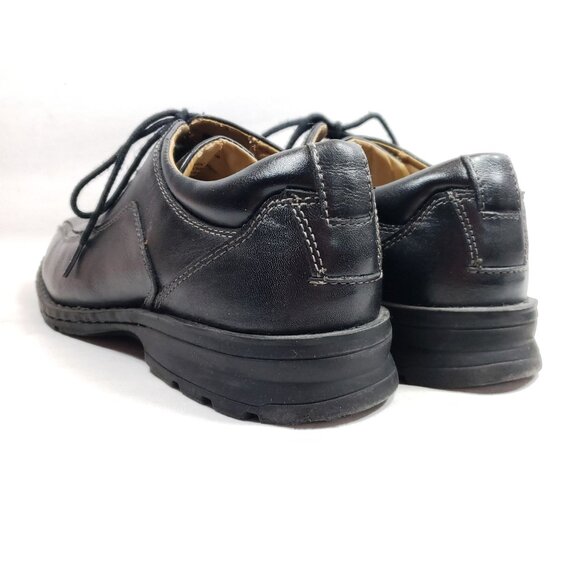 Dockers Men's Size 9.5 Black Leather Oxford - Picture 5 of 9